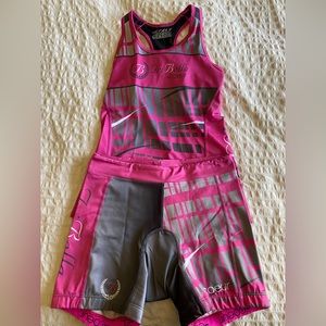 Coeur TriBella branded triathlon suit - small